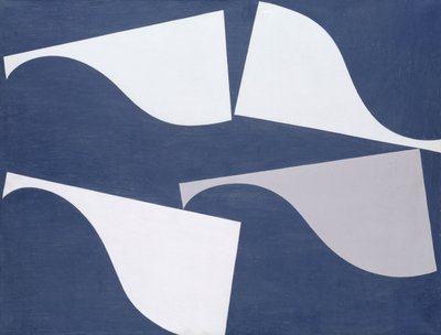 Çırpınan Formlar, 1935 by Sophie Taeuber Arp