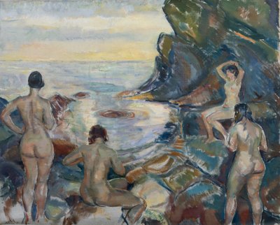 banyo yapan kadınlar by Soren Onsager