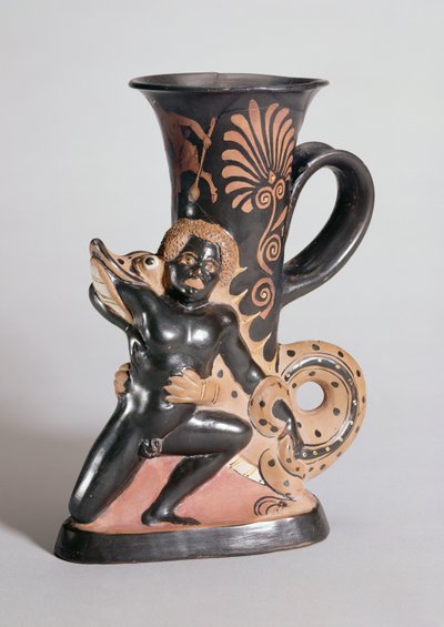 Nubian, Yunan, c.350 M.Ö. (kil) by Sotades