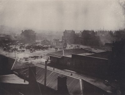 Johannesburg Toz Fırtınası (s/b fotoğraf) by South African Photographer