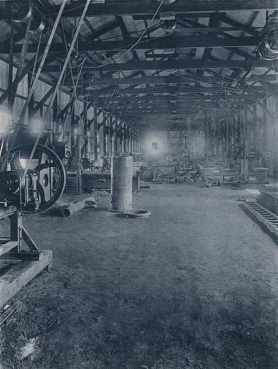 İç Mekan, Tesisatçı Mağazaları, Geldenhuis Deep Level Gold Mining Company (s/b fotoğraf) by South African Photographer