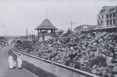 Rockery on the Beach, Durban (s/b fotoğraf) by South African Photographer