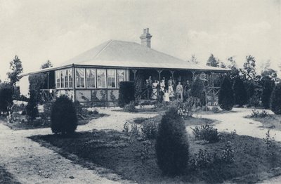 Madende Sosyal Hayat, Bir Maden Müdürünün Evi (s/b fotoğraf) by South African Photographer