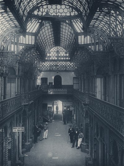 Arcade (s/b fotoğraf) by South African Photographer
