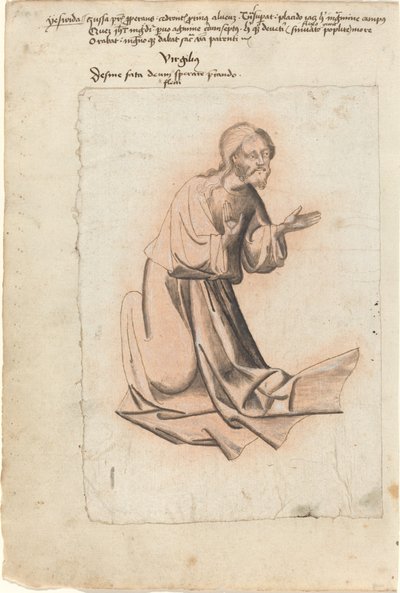 Duada Diz Çökmüş İsa by South German 15th Century
