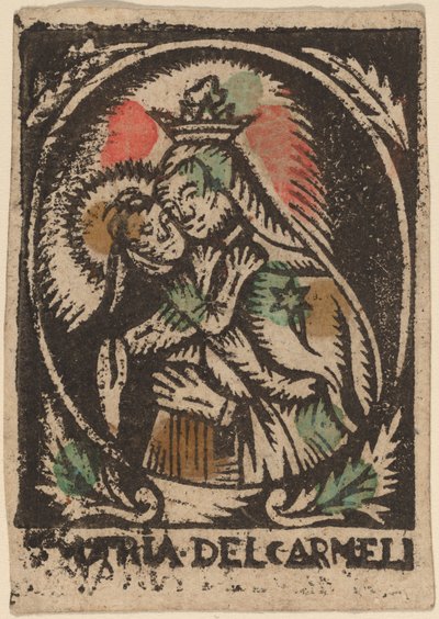 madonna ve çocuk by Spanish 15th Century