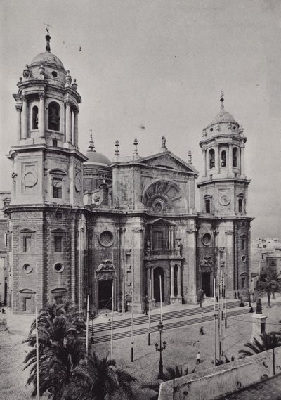 Cadiz: La Catedral (s/b fotoğraf) by Spanish Photographer