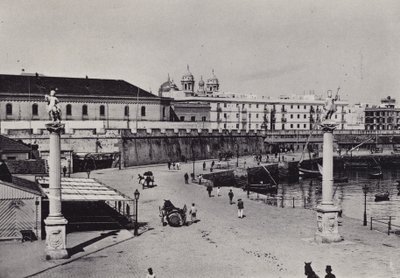 Cadiz: La Entrada (s/b fotoğraf) by Spanish Photographer