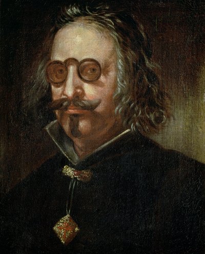 131-0795082 Francisco de Quevedo y Villegas'ın Portresi (1580-1645) (tuval üzerine yağlı boya) by Spanish School