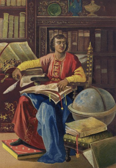 Alfonso X, Kastilya, Leon ve Galiçya Kralı by Spanish School