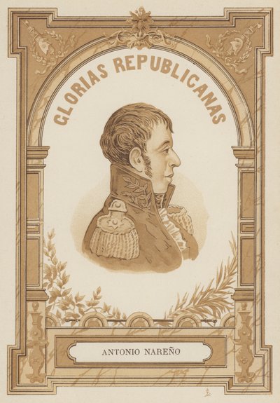 Antonio Narino, Kolombiyalı askeri ve siyasi lider by Spanish School