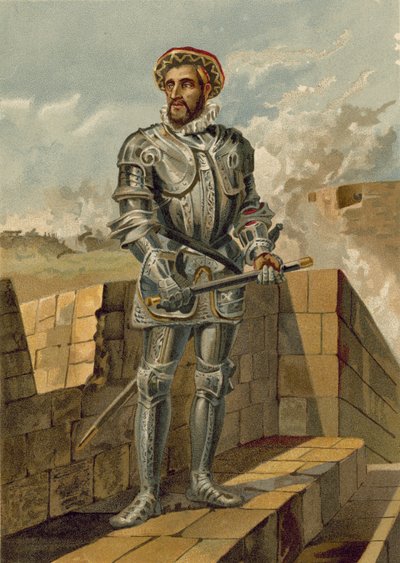Antonio de Leiva, İtalyan Savaşları sırasında İspanyol general by Spanish School