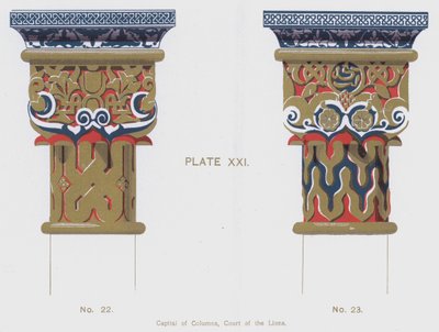 Sütunların Başkenti, Aslanlar Mahkemesi (renkli taş) by Spanish School