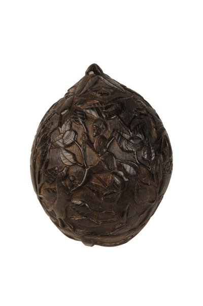 Oyma hindistan cevizi para kutusu böceği, İspanyol Sömürgesi, c.1800 (hindistan cevizi) by Spanish School