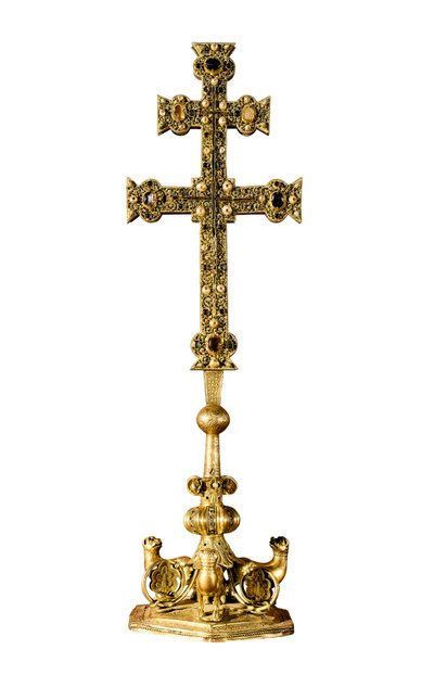 "Signum crucis" Ponferrada Templar düzeninin Haçı (İspanya) by Spanish School