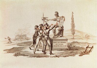 Cadiz Cortes Anayasası, 19 Mart by Spanish School