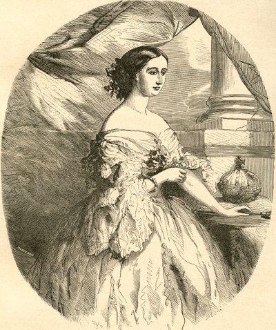 Eugenie de Montijo by Spanish School
