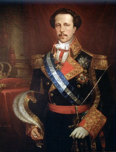 Francis, Asis y, Bourbon (tuval üzerine yağlı boya) by Spanish School
