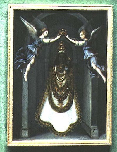 İnka Madonna by Spanish School