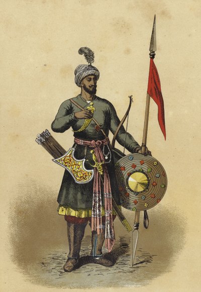 Hintli savaşçı, 15. yüzyıl by Spanish School