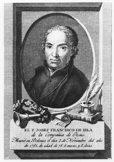 Jose Francisco de Isla (gravür) by Spanish School