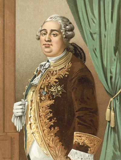 Fransa Kralı XVI.Louis by Spanish School