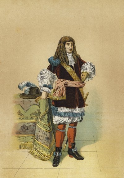 Louis XIV, Fransa Kralı, 1680 by Spanish School