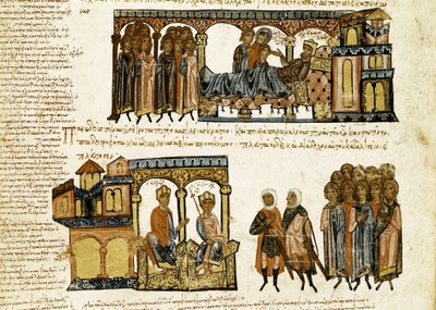 John (Johannes veya John) Scylitza (veya Skylitzes veya Scylitzae) (11.-12. yüzyıl) tarafından "Synopsis historiarum" veya "Bizans Chronicles" (Bizans krallarının tarihleri ve 811