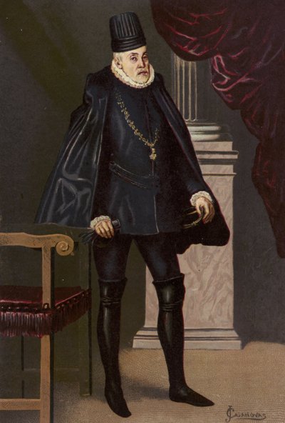 Philip II, İspanya Kralı by Spanish School