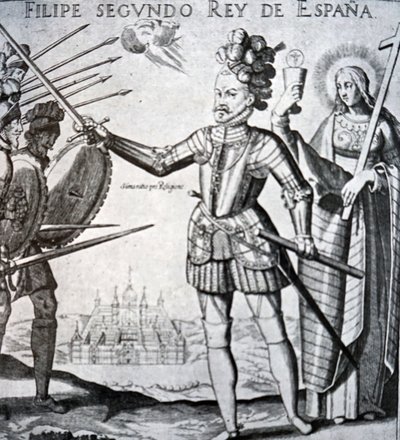 İspanya Philip II by Spanish School