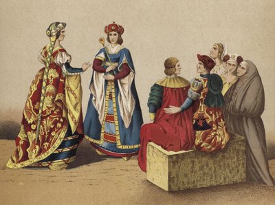 15. yüzyılın İspanyol kostümleri by Spanish School