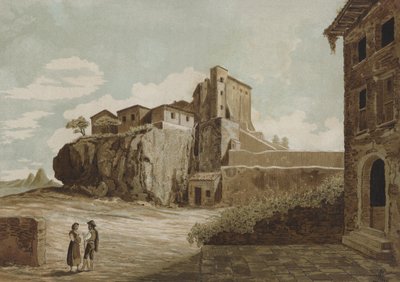 Tarpeian Kayası, Roma by Spanish School