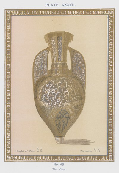 Vazo (renkli taş) by Spanish School