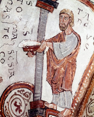 Ayların döngüsü: balık sunan bir hizmetçi. San Isidoro