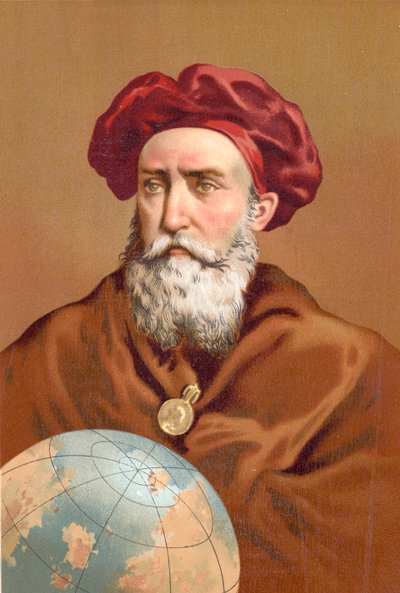 Vasco da gama by Spanish School