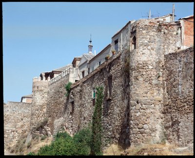 Duvarların görünümü, Toledo İspanya (Duvarların görünümü, Toledo) by Spanish School