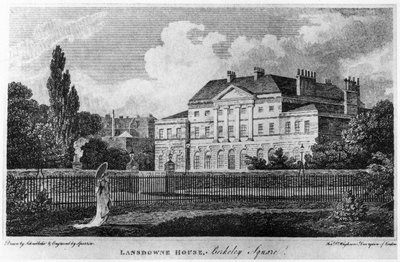 Lansdowne Evi, Berkeley Meydanı, Londra, c 19. yüzyıl 1907. by Sparrow