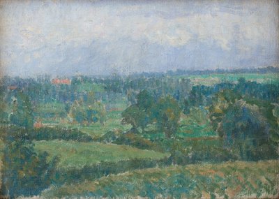 Kır Manzarası, 1909-10 civarı (tuval üzerine yağlıboya) by Spencer Frederick Gore