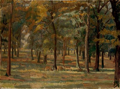 Richmond Parkı, 1914 by Spencer Gore