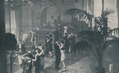 Zevk Yeraltı Salonlarında Dans, Şarkı ve Akşam Yemeği, c1935 by Sport and General
