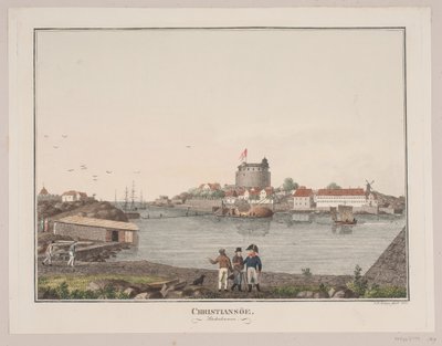 Christiansø. Güney limanı by Søren L. Lange