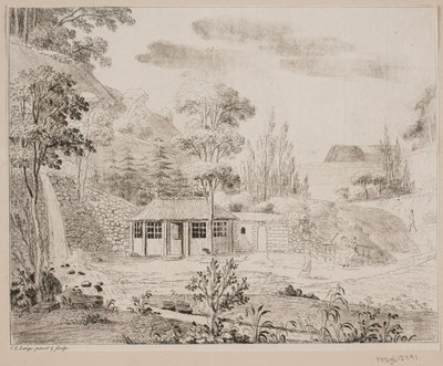 Møen'deki Liselund'da bir hamam by Søren L. Lange
