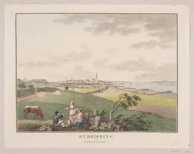Langeland üzerinde Rudkøbing by Søren L. Lange