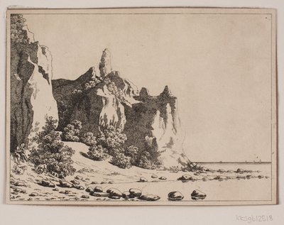 Sommerspiret, Moen. Sahilden görünüm by Søren L. Lange