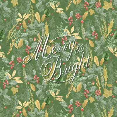 Merry amp; Bright, 2021 (grafit kalem ve dijital) by Stacy Hsu