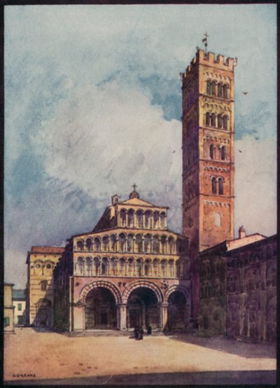 İtalyan Katedralleri: Lucca Katedrali (renkli taş) by Stafford Leake