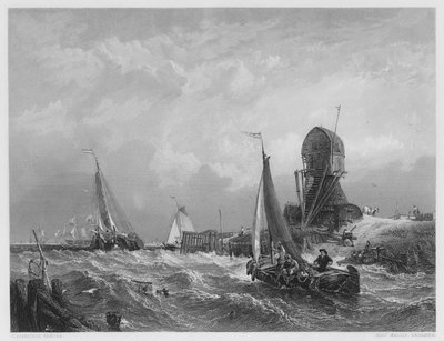 Vernon Galerisi'ndeki resimden Scheldt, Texel Adası, by Stanfield
