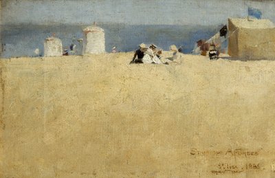 Plaj Sahnesi, St. Ives by Stanhope Alexander Forbes
