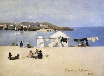 Sahilde Çocuklar, St. Ives by Stanhope Alexander Forbes