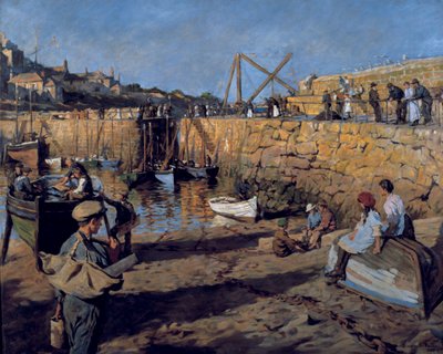Uydurma, Fare Deliği Limanı by Stanhope Alexander Forbes